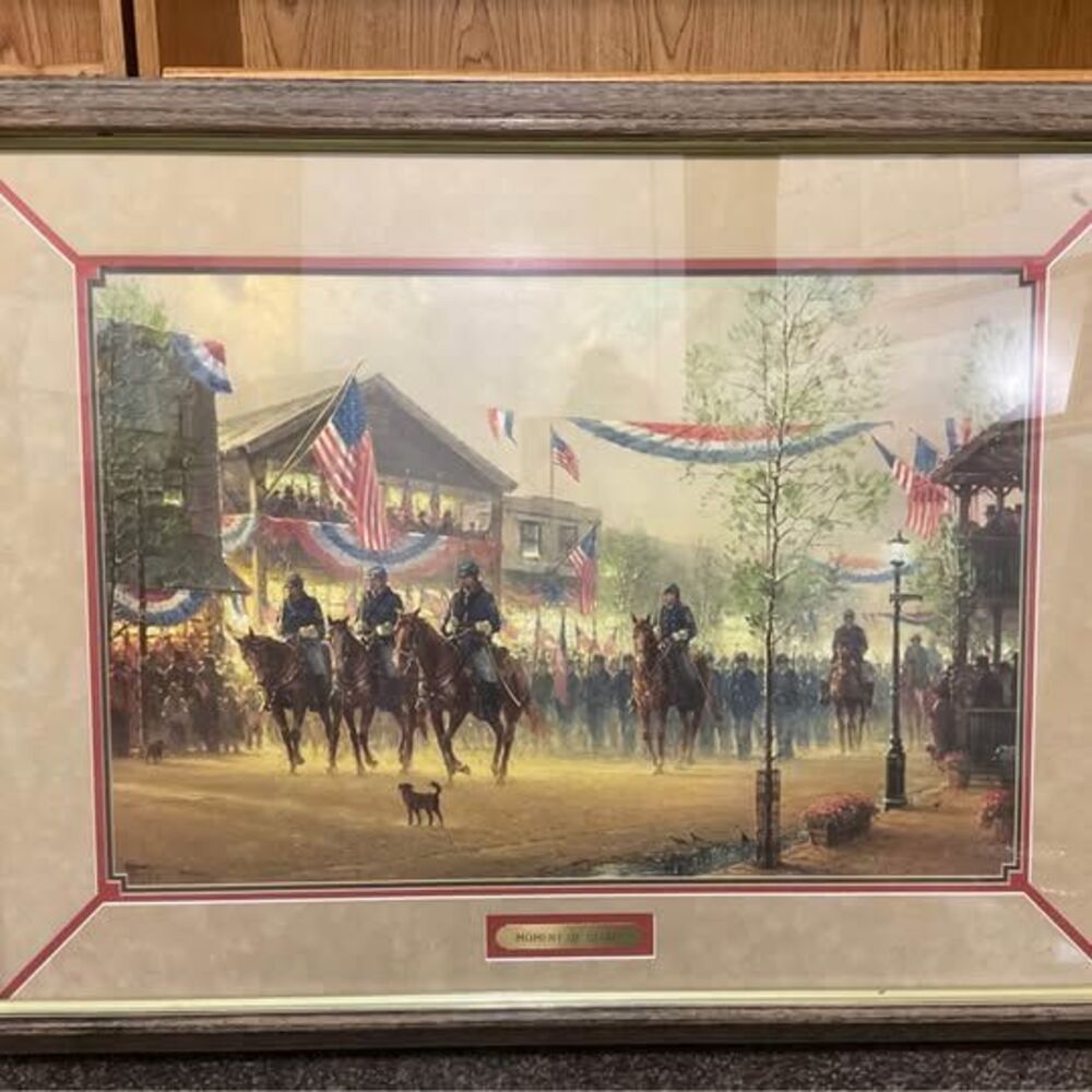 G. Harvey "Moment of Glory" Limited Edition Framed Print – Low Print # w/ COA